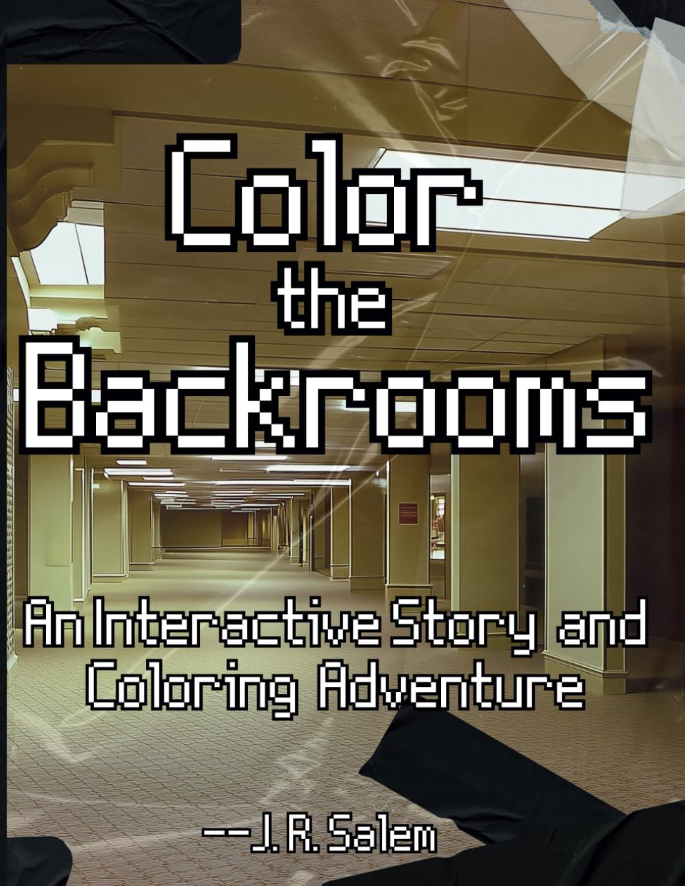 Color the Backrooms interactive story and coloring adventure