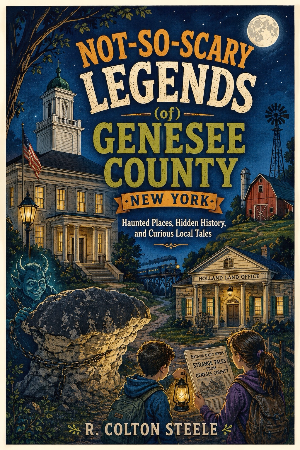 Book cover of Not-So-Scary Legends of Genesee County by R. Colton Steele