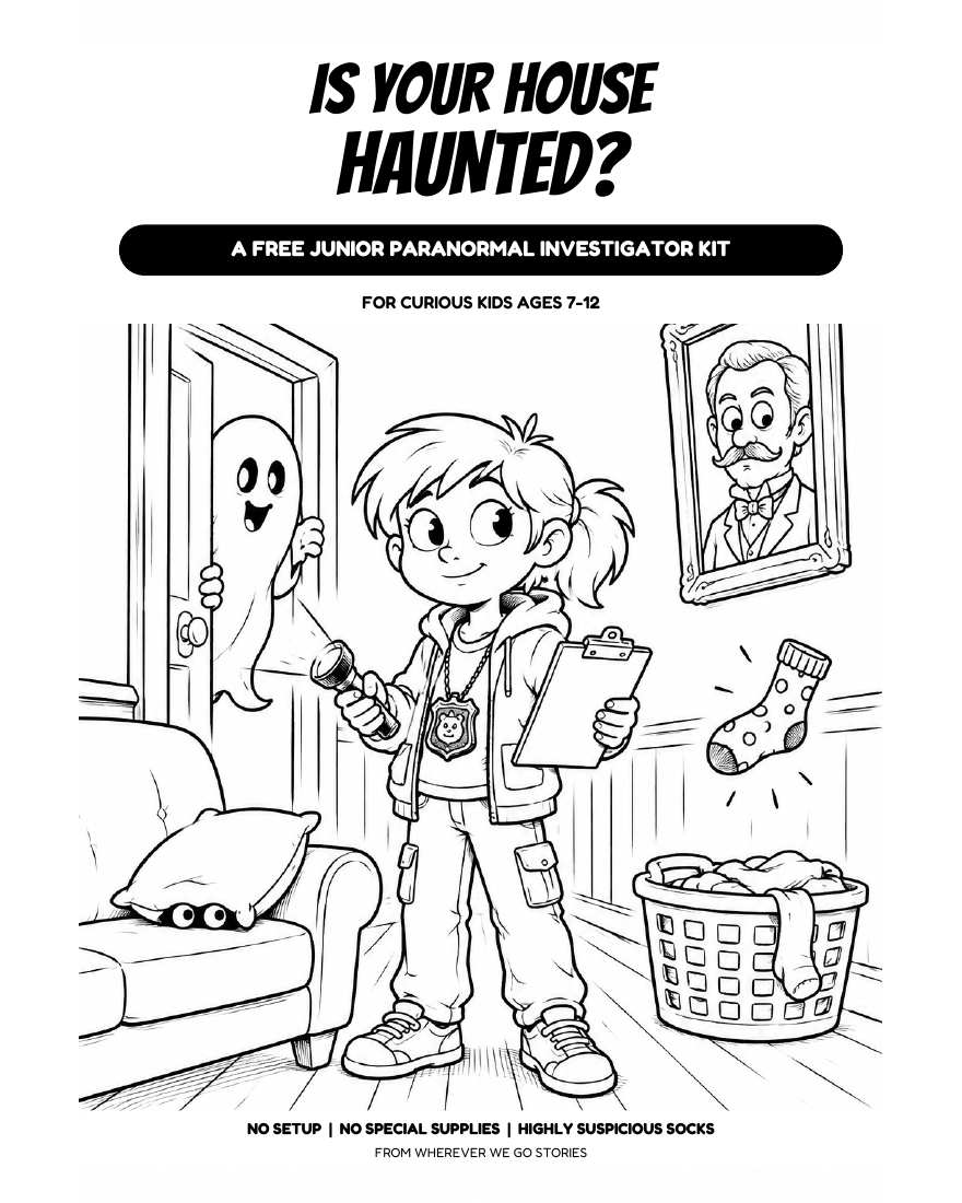 Is Your House Haunted? A Free Junior Paranormal Investigator Kit